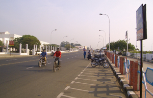 Clean roads of Chennai