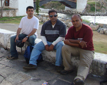 Chintan, M Asif and Yogi