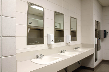Restrooms do not always receive the attention they require. A study has also highlighted the shortage of cleaning staff in most schools.