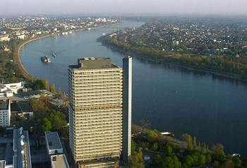 River Rhine in Bonn