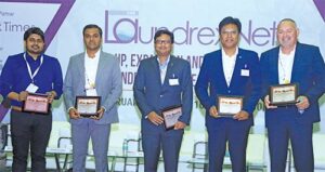 LtoR Arunabh Sinha, Dr. Dinesh K Venkatachalam, Anup Poddar, Srinivas Rao & Tim Bacon