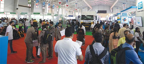 Waste expo crowd