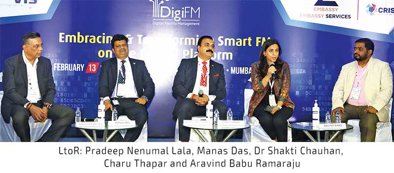 LtoR Pradeep Nenumal Lala, Manas Das, Dr Shakti Chauhan, Charu Thapar and Aravind Babu Ramaraju