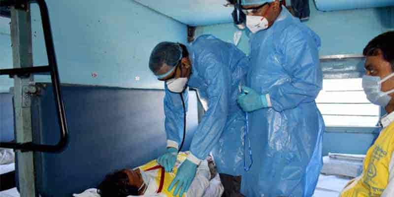 Indian Railway coaches converted to covid care centers