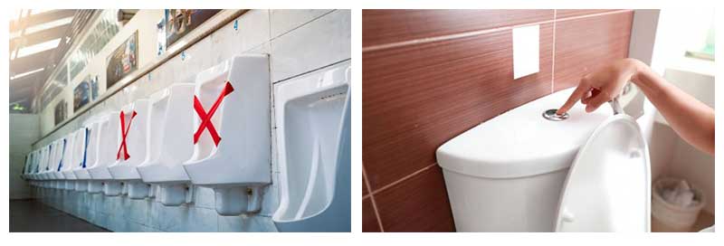 Steps to improve washroom hygienes