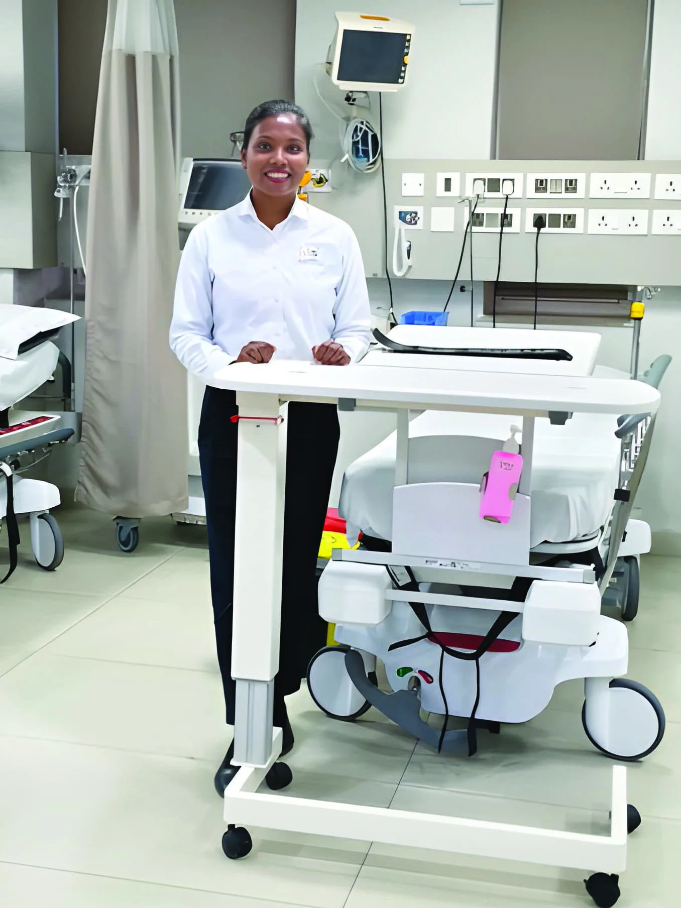 Fransiska Barla, housekeeping supervisor at Manipal Hospital, Ranchi