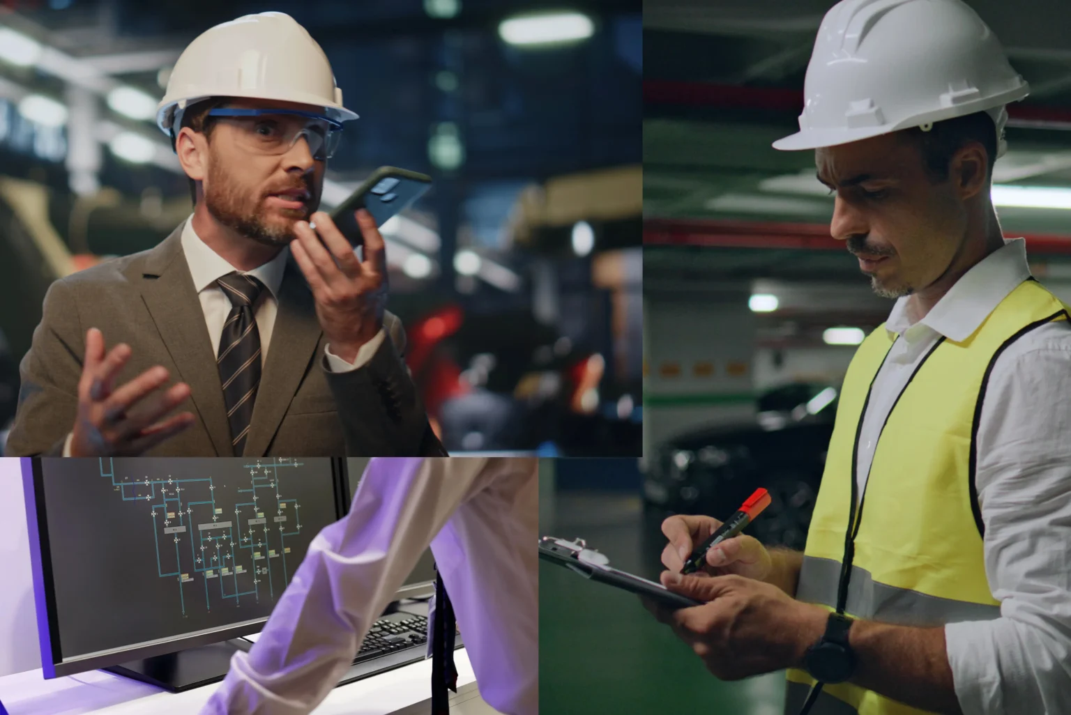 Digital CAFM dashboard monitoring facility management operations in real time