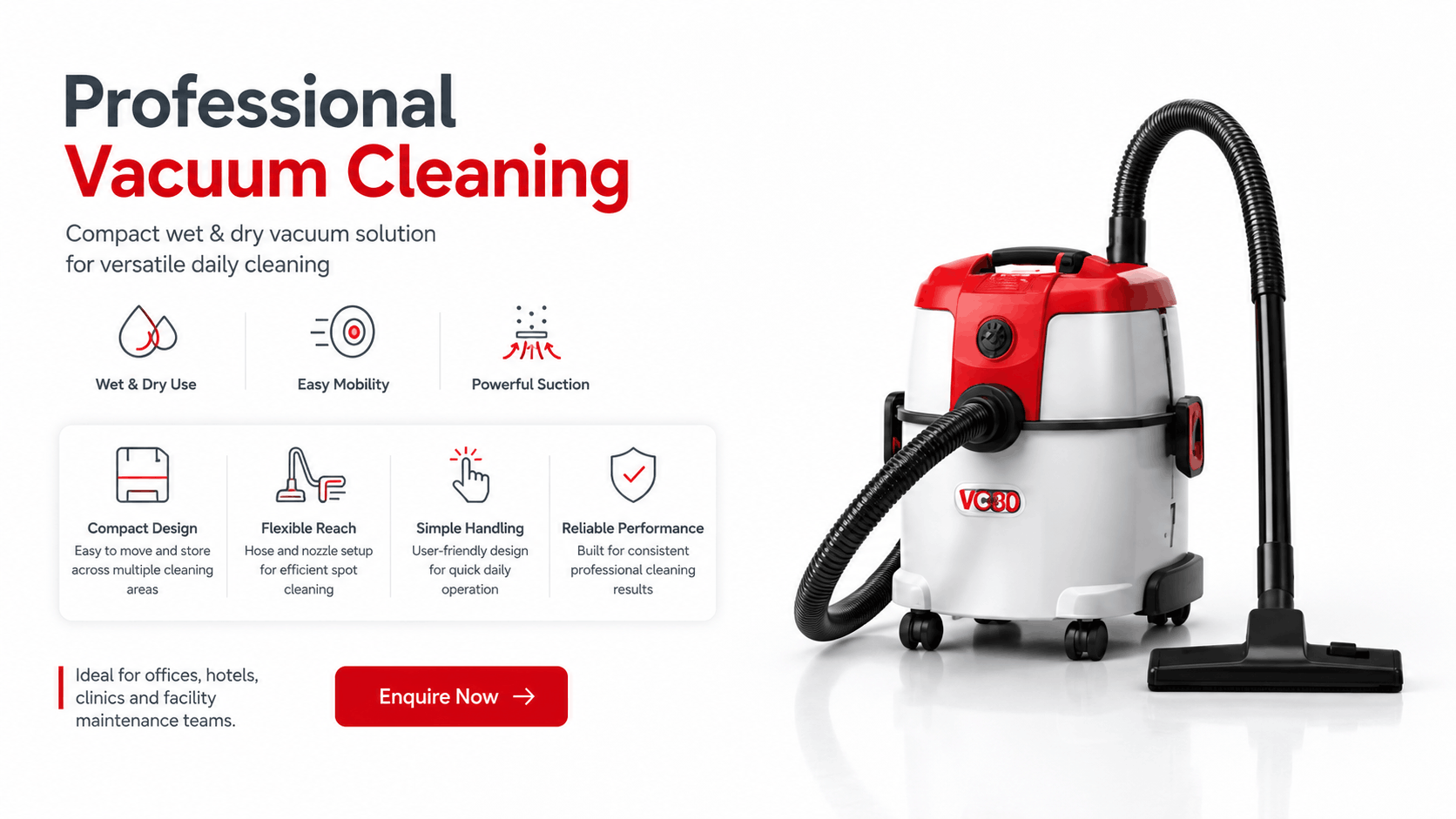 Commercial Vacuum Cleaner
