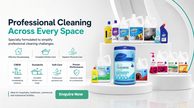 Diversey professional cleaning range