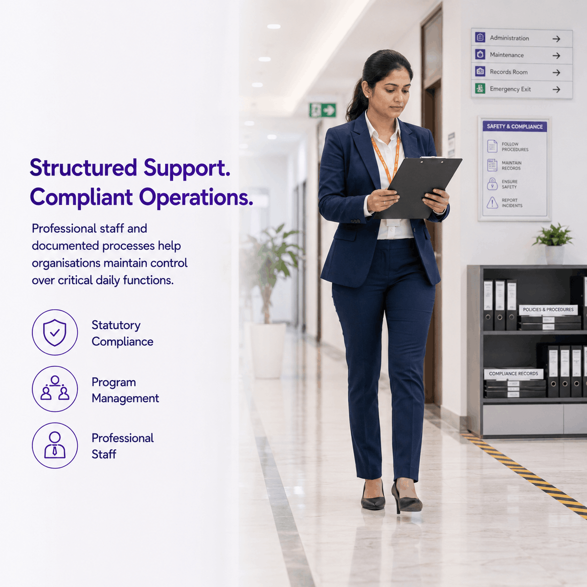 Tenon FM procurement and vendor coordination