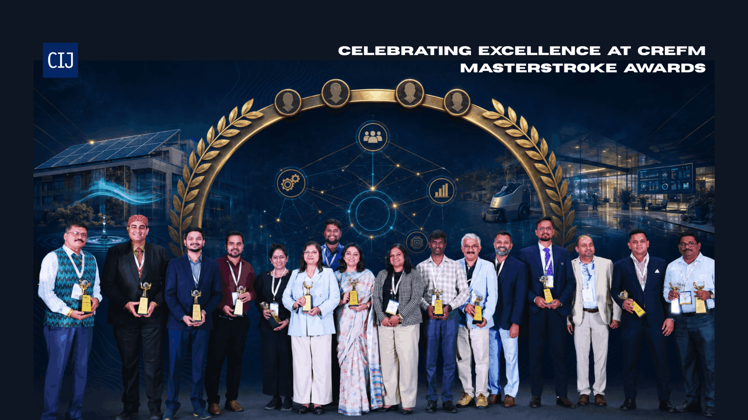 CREFM Masterstroke Awards recipients