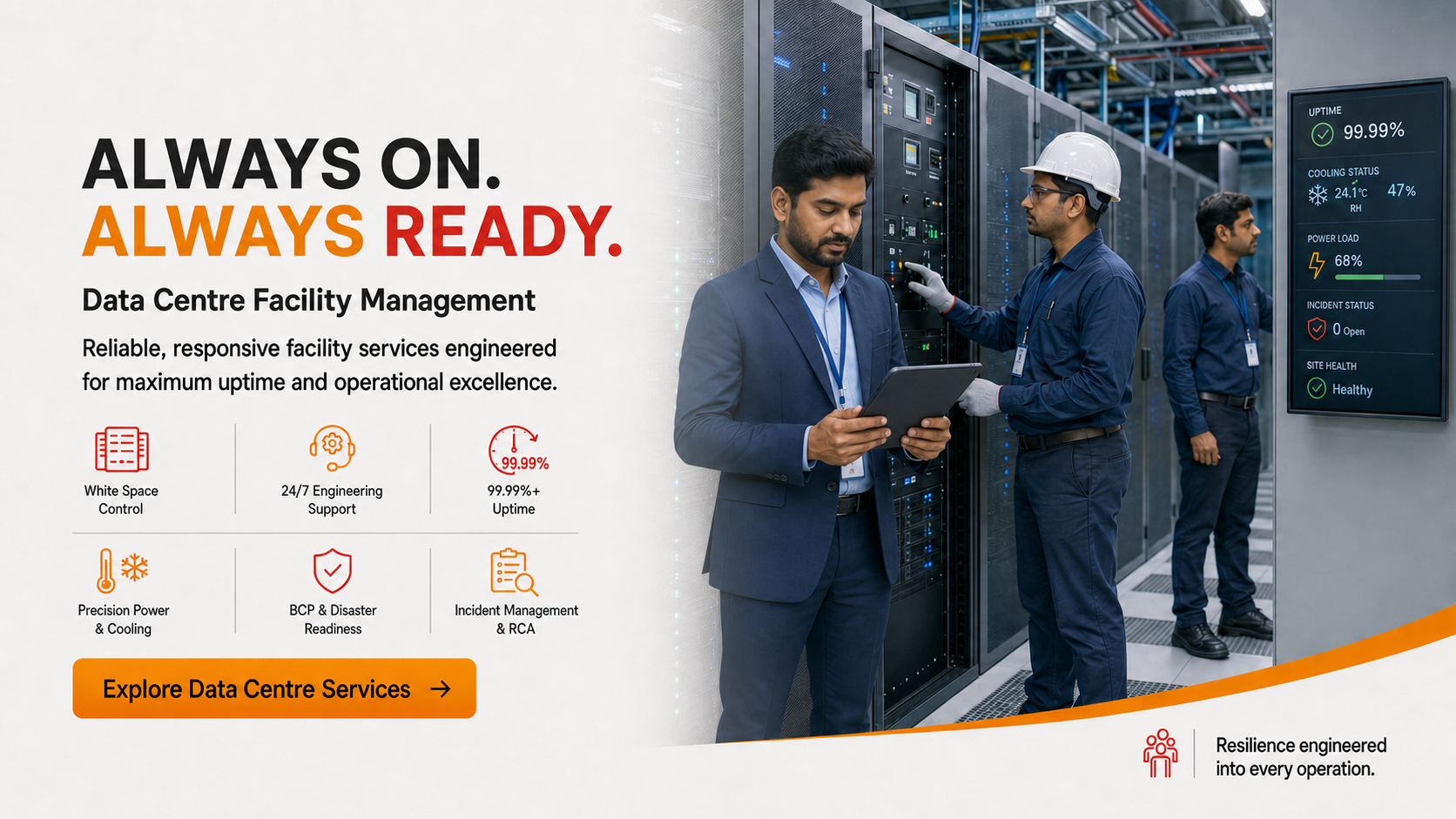 DTSS data centre facility management