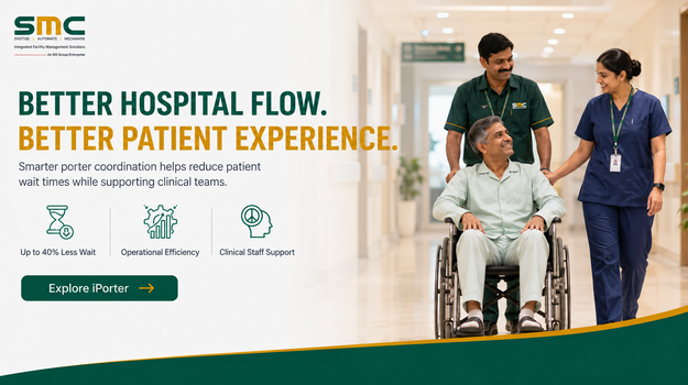 iPorter request allocation across hospital departments