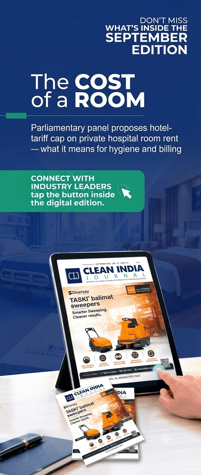 Discover what is inside the September edition of Clean India Journal