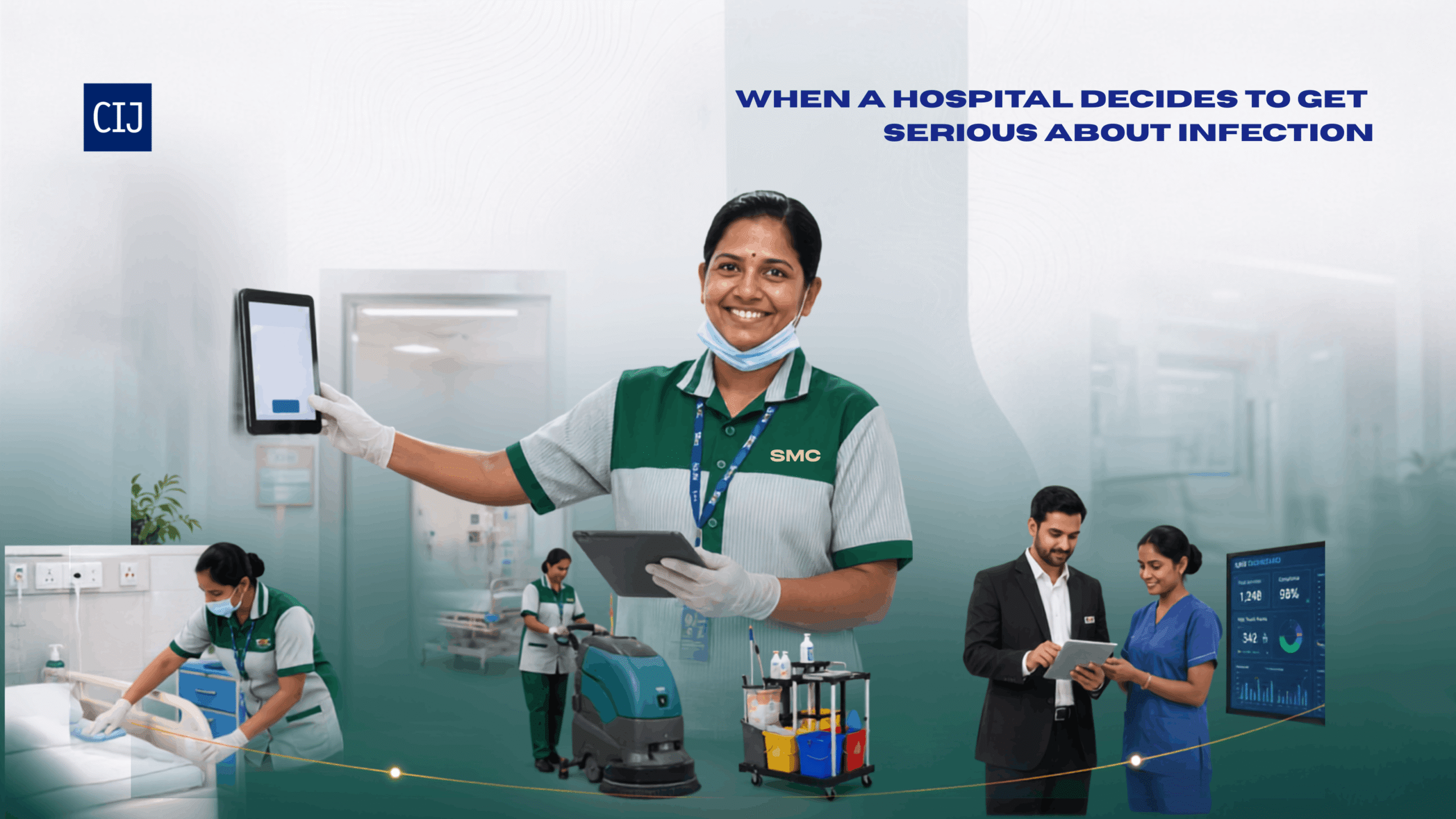 SMC's infection prevention programme at Caritas Hospital, Kottayam