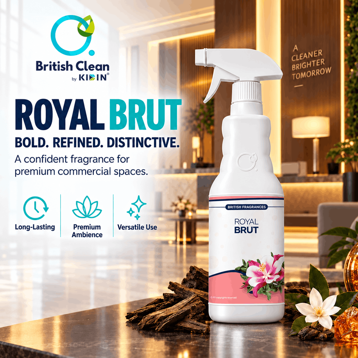 British Clean S5 Royal Brut air freshener