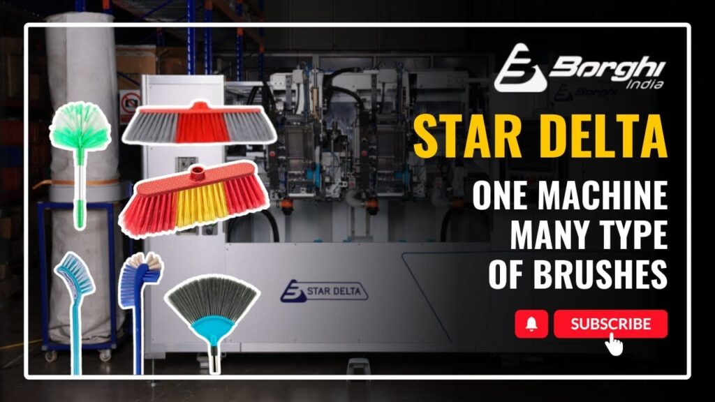 STAR DELTA: One Machine, Many Types of Brushes