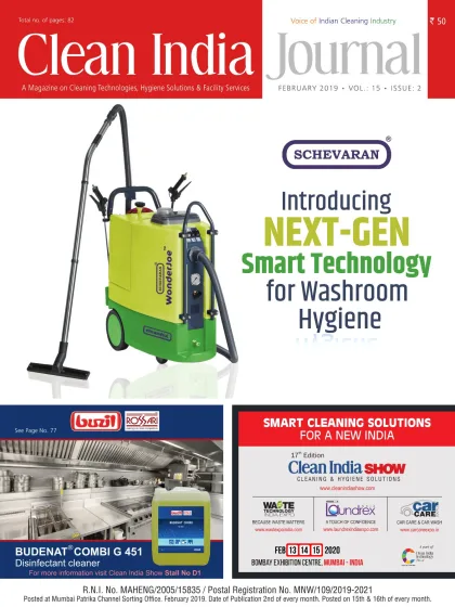 Clean India Journal cover, February 2019