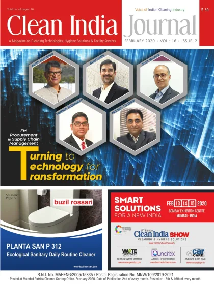 Clean India Journal cover, February 2020