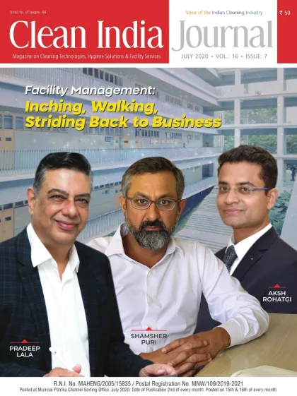 Clean India Journal cover, July 2020