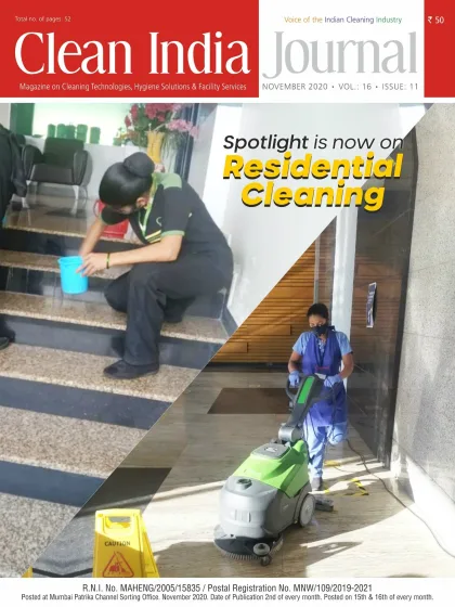 Clean India Journal cover, November 2020