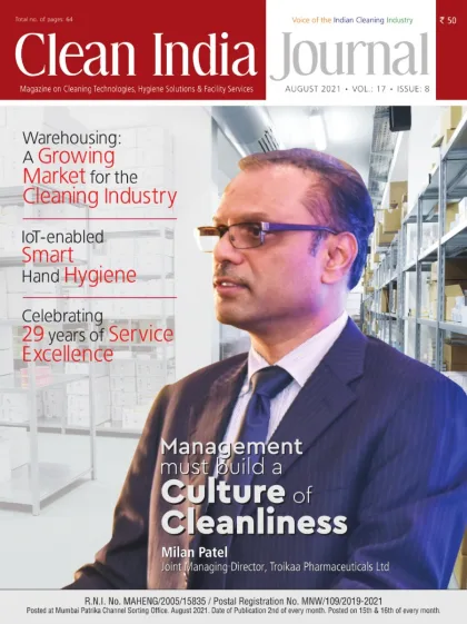 Clean India Journal cover, August 2021