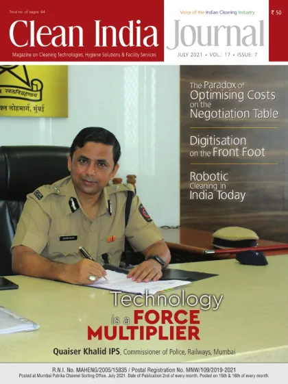 Clean India Journal cover, July 2021
