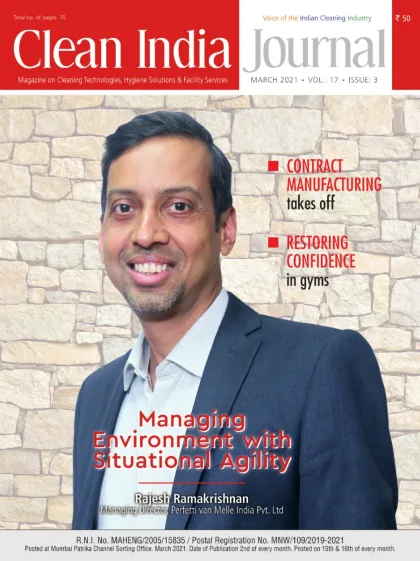 Clean India Journal cover, March 2021