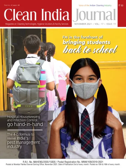 Clean India Journal cover, November 2021