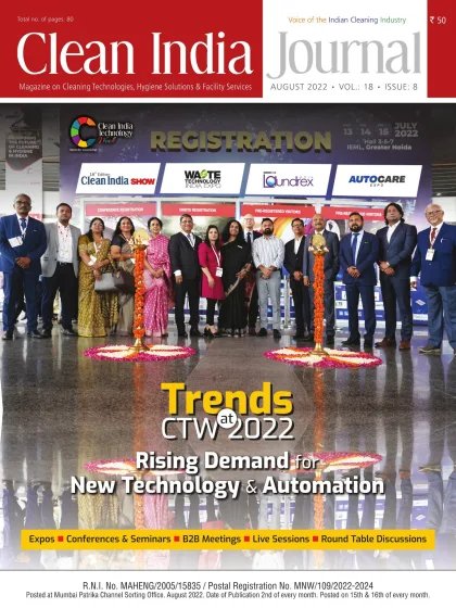 Clean India Journal cover, August 2022