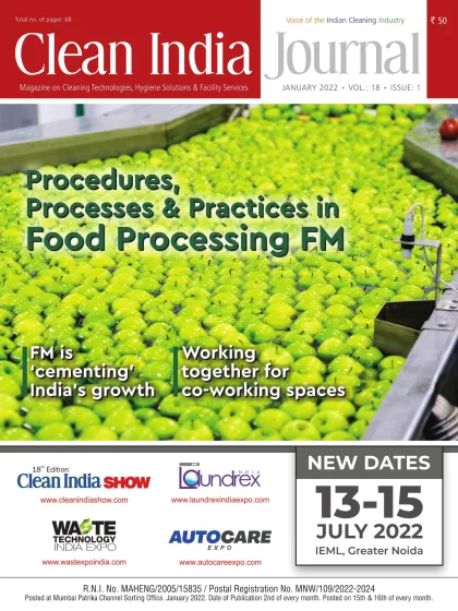 Clean India Journal cover, January 2022