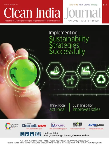 Clean India Journal cover, June 2022