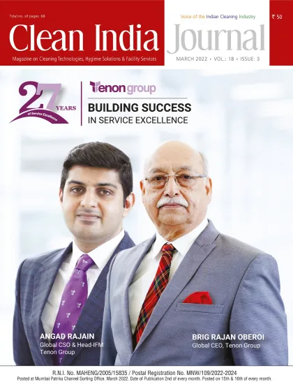 Clean India Journal cover, March 2022