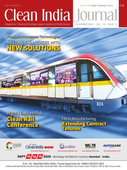 Clean India Journal cover, November 2022