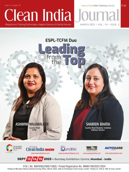 Clean India Journal cover, March 2023