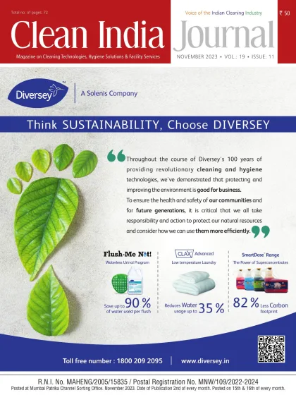 Clean India Journal cover, November 2023