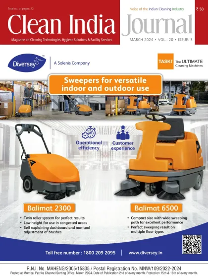 Clean India Journal cover, March 2024