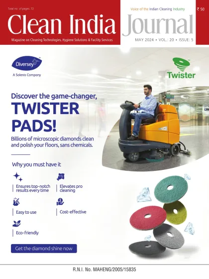 Clean India Journal cover, May 2024