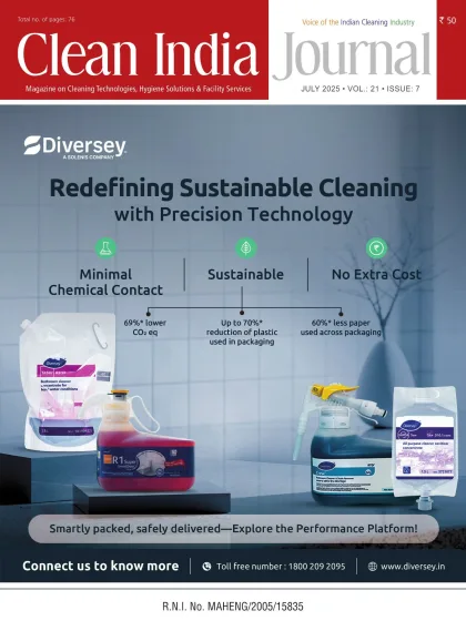 Clean India Journal cover, July 2025